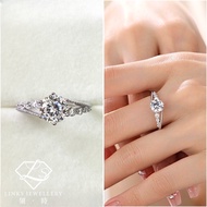 ［Real Moissanite］Can Pass Diamond Test 18K Gold Moissanite Flower Ring MRG078 Moissanite Diamond/Moi