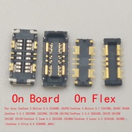 2-10Pcs Battery Inner FPC Connector Plug For Asus Zenfone 3 Zoom 5.2 Deluxe Laser 5.5 5.7 Ultra 6.8 