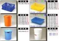 [聯美] 台南 T2 收納箱 搬運籃 塑膠籃 菜籃 搬運箱 垃圾桶 超級桶 普力桶 密封桶 麵包箱 整理箱 (滑輪)
