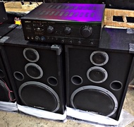 Konzert speaker and amplifier av602