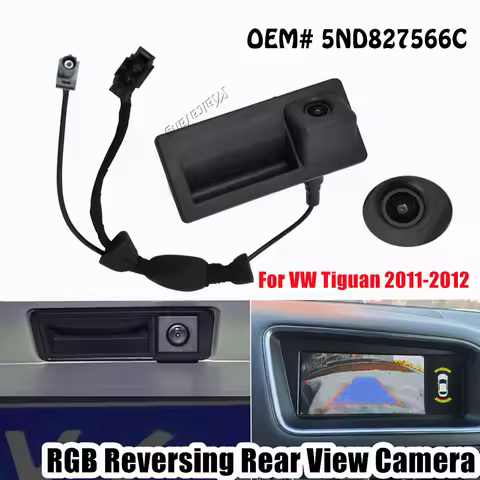 5ND 827 566 C 5N0 827 566C 5ND827566C 12V Parking RGB Reversing Video Camera for Audi A4 A5 A6 A7 Q5