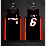 Lebron James Miami Heat Jersey | JAMES #6 | FULL SUBLIMATION