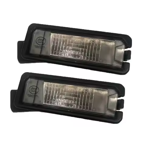 License Number Plate Lamp Yellow Light For VW Polo 5 6R GTI Golf 6 7 Passat B7 CC Seat Leon 3 Ibiza 