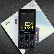 เครื่องแท้ NOKIA216 4G5Gมือถือปุ่มกด 2 ซิม พร้อมวิทยุ FM สองซิม โทรศัพท์ปุ่มกด  โทรศัพท์สำรอง