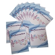 Five line music notebook / stave line book / manuscript music book / music book