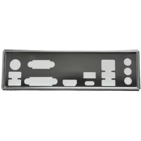I/O IO Shield for MSI B360M GAMING- PLUS Mainboard BackPlate Bezel Plate Baffle