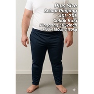 1365 4XL-7XL Long pants Tracksuit Plus Size Men seluar panjang Perempuan/Lelaki