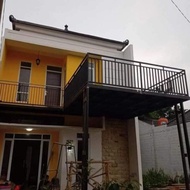mezanine luar besi holow lantai grc board