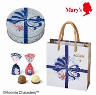 日本直送  現貨 Mary's X Moomin 姆明 阿美 2025 聖誕 新年 朱古力 巧克力 鐵盒 禮盒