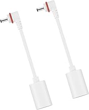 High Efficiency Solar Charging Cable Adapter, USB C to 3.5mm Dc Plug, 2pcs PVC Copper Core Power Cab