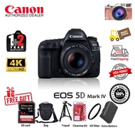 (NEW)Canon EOS 5D Mark IV Mark 4 Body+Full combo set with extra battery original (3 years warranty)1