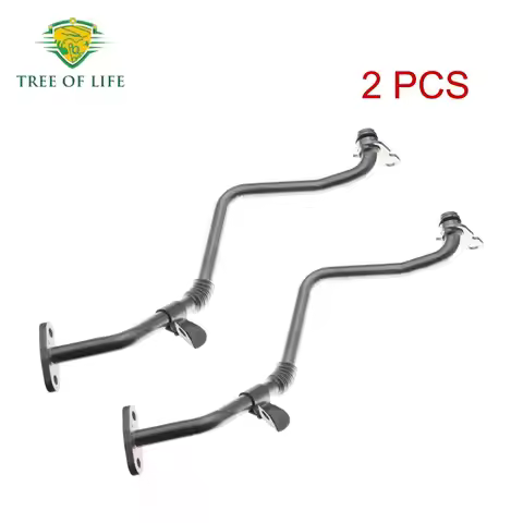 2PCS BB3Q6K677BC New Turbo Charger Oil Return Pipe Tube Hose For Mazda BT50 MK2 3.2 Diesel 2011-2020