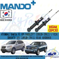 HYUNDAI SANTA FE CM FACELIFT / KIA SORENTO XM 100% ORIGINAL KOREA MANDO SHOCK ABSORBER REAR 2PCS