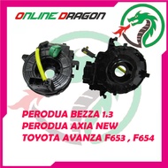 CLOCK SPRING PERODUA BEZZA 1.3 AXIA NEW TOYOTA AVANZA F653 / F654 AIR BAG SPIRAL CABLE