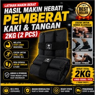 Banding 2KG Foot or Hand Weights 2 KG Pair of 2