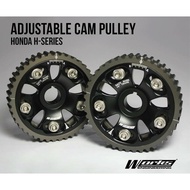 Honda H-Series H22A H23A - Works Engineering Adjustable Cam Gear / Cam Pulley (Each)