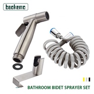 Baokemo 304 Stainless Steel Bidet Spray Set Free Punching Wall Bracket