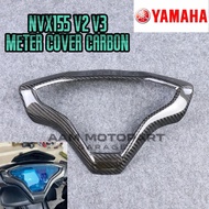 YAMAHA NVX155 V2 V3 METER COVER CARBON METER FRAME COVER CARBON NVX155 V2 AEROX155
