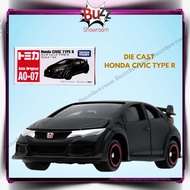 Diecast Honda Civic Type R FK2 Miniature Metal Car Takara Tomy Tomica Asia AO-07