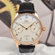 Iwc IWC Portuguese Rose Gold Automatic Mechanical Men's Watch IW500701