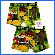 ﹊ ◳ ☋ Ben10 Character Boxer Brief For Kids