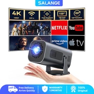 [180° 可调节支架]Salange P330W Mini Projetor Android 11 4K 8K 1080P Wifi6 BT5.0 Home Cinema 10000Lumens P
