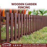 Pagar Kayu Taman / Halaman Rumah-Wooden Garden Fencing - L Shape 300mm(H) x 900mm / 1200mm (L)
