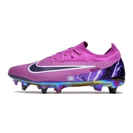 Nike Phantom GX Elite SG Football Shoes Boot Bola Nike Soccer Shoes Kasut Bola Nike Kasut Bola Sepak Purple Size 39-45