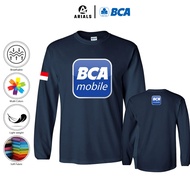 Arials BANK BCA Mobile Long Sleeve T-Shirt