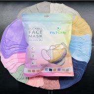 Duckbill Mask Colorful 50pcs 3ply Duck bill Rainbow Mask