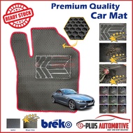 Breko Hexagon High Quality Car Floor Mat and Carpet (2 Seaters) Compatible With BMW Z4 E89 2009-2016