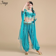 Halloween Costume Aladdin Princess Jasmine Adult cosplay Costume Exotic Performance Costume Female