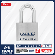 ABUS 96TI/60 | 60MM | TITALIUM™ | 1 Padlock | 2 Dimple Keys | Outdoor Padlock