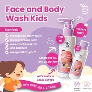 Beserum Kids Face Body Wash - Bserum Kid Sabun Cuci Muka Badan Anak - Sabun Wajah Tubuh Anak