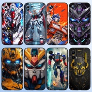 R-8 Gundam for Xiaomi Poco X4 GT C40 C65 C55 F5 pro TPU soft black protective case
