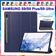 For Samsung Galaxy Tab S9 Ultra 14.6 S9+ S8 S7 Plus S9plus SM-X810 12.4 X800 X710 X716B 11 T870 X700 S7 FE T736 Case Magnetic Smart Stand Cover