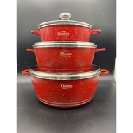 6PCS DESSINI GRANITE COOKWARE SET