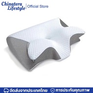 Cervical Memory Foam Pillow Neck Support Pillow Breathable Side Sleeper Pillow Comfortable Ergonomic