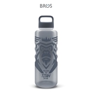 BROS Crystal Titan (1900ml) | BPA-Free Water Bottle | Custom Name Print Option