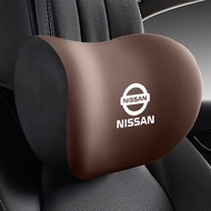 Car Neck Pillow Headrest  Memory Foam Car Seat Lumbar Support Pillow Lumbar Protector Waist Cushion 