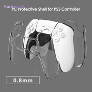 Transparent Clear PC Cover Case for Sony Playstation 5 Game Console Protector Skin Case for PS5 Dual