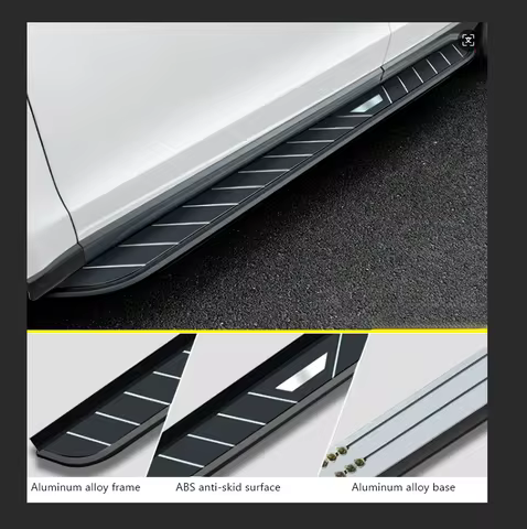 2 pcs Runningboard fit for Kia Sorento MQ4 2021-2025 Side Step Nerf Bar Pedal Aluminium (with Bracke