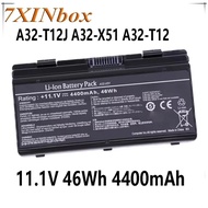 7XINbox A32-T12J A32-X51 A32-T12 11.1V 4400mAh 46wh Laptop Battery For ASUS X58 X50C X58L X58Le X51H