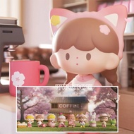 7ael Zuoton zhuodawang Sakura Coffee Shop Series Blind Box Toy Animation Action Character Caixa Caja Surprise Mysterious Box Doll Girl GiftAnime &amp; Manga Collectibles