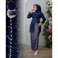 Amora Tunic Kebaya Set / Modern Tunic Kebaya / Amora Sequin Kebaya Set / Contemporary Tille Kebaya /
