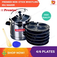 Premier Non-Stick Whistling Idli Maker - 4 Plates/6 Plates - IM0005