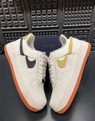 🎉全新有盒Nike Air Force 1 Vandalized 低幫板鞋 女款 黑黃鴛鴦
