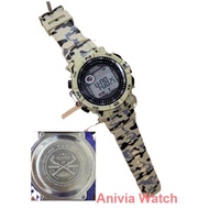 tali jam 卐✷HUNTER W 977 ARMY STRAP DIGITAL WATCH