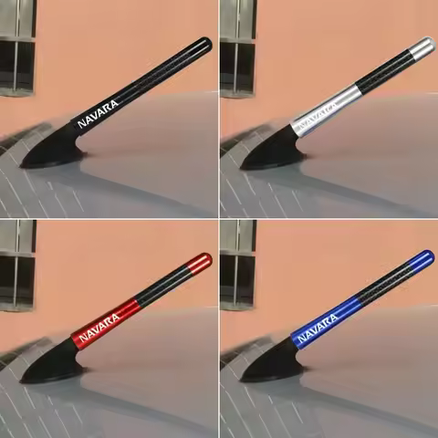 12cm Carbon Fiber Car Radio Antenna For Nissan Navara d40 d22 d23 np300 Accessories
