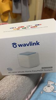 Wavlink WN535M2 HALO Base Pro 2 AC1200 EasyMesh Wi-Fi 路由器 (單個裝)